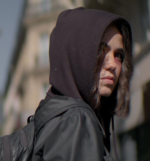 Influencers Cassandra Naud Black Jacket